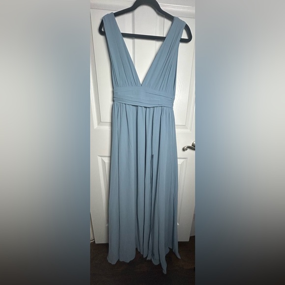 Heavenly Hues Light Blue Maxi Dress Size Small by Lulu's NWOT - Picture 6 of 8